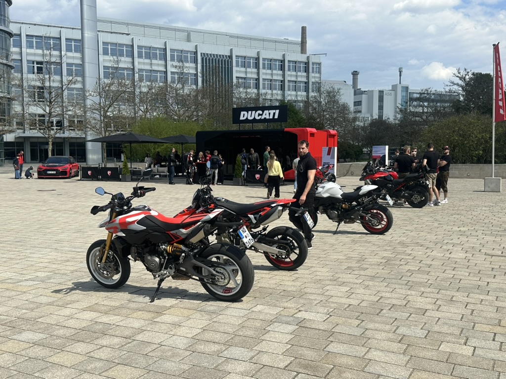Vier Ducatis, vier Gefühle: Ein Tag auf der Roadshow in Ingolstadt