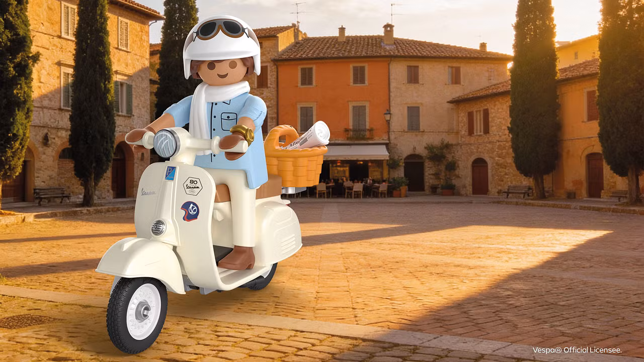 80 Jahre Vespa: Playmobil bringt die Ikone ins Kinderzimmer