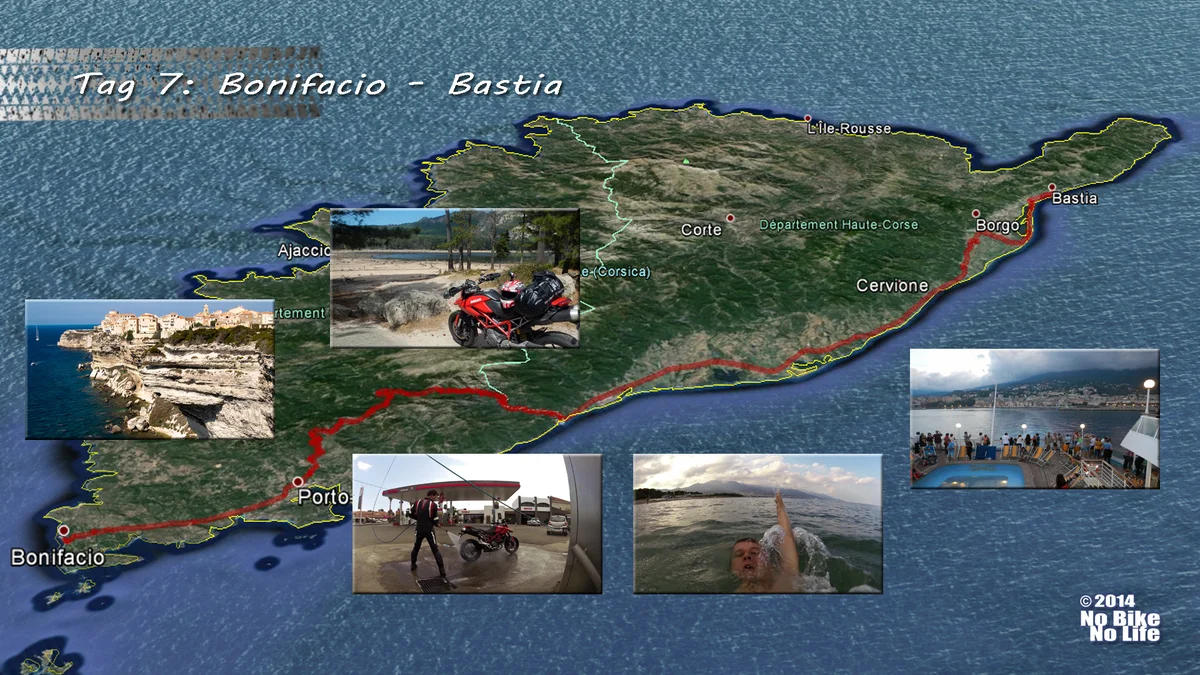 Tag 7: Bonifacio - Bastia